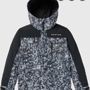Burton Black and Gray Kids Jacket